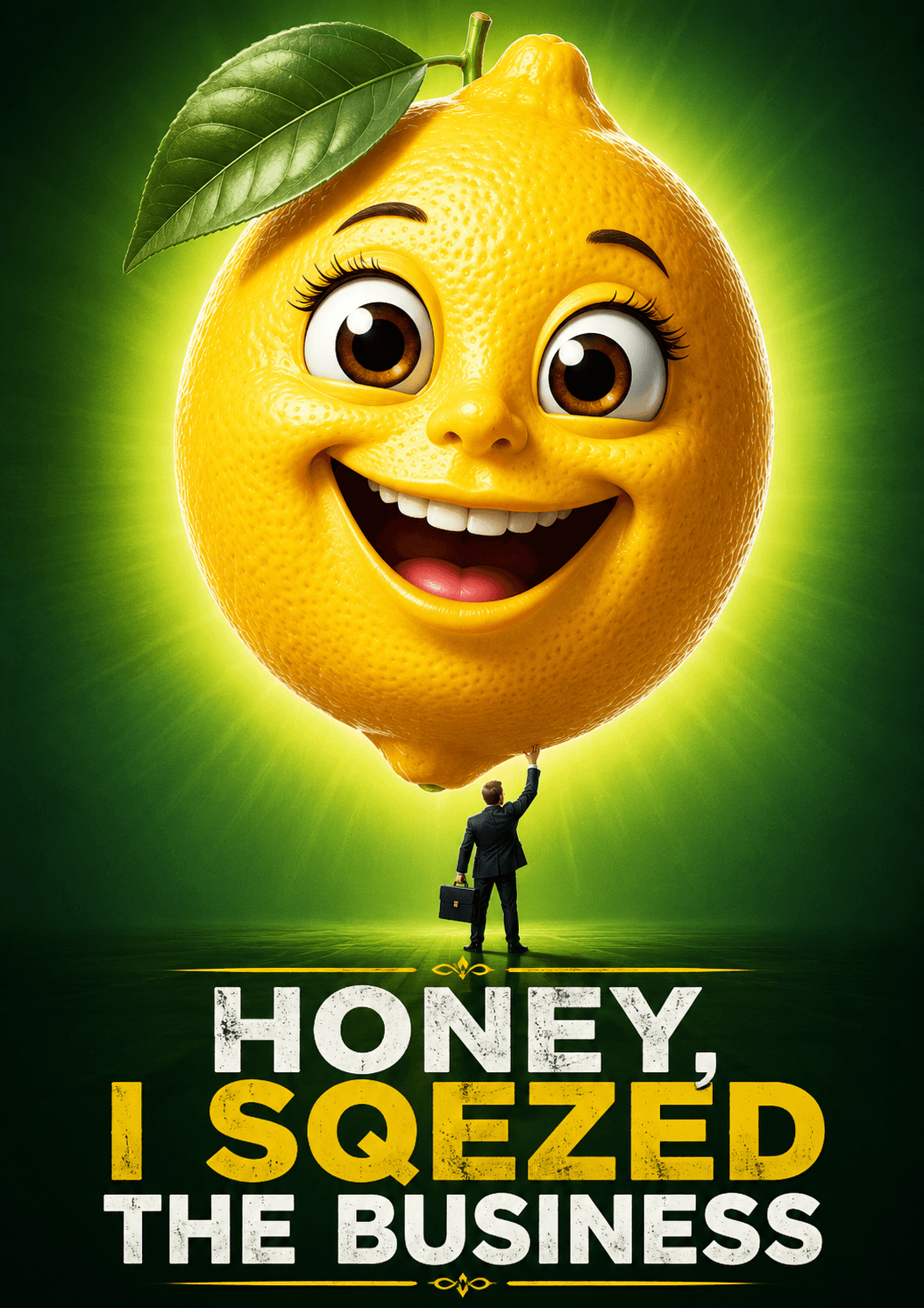 Honey, I SQEZED the Business poster