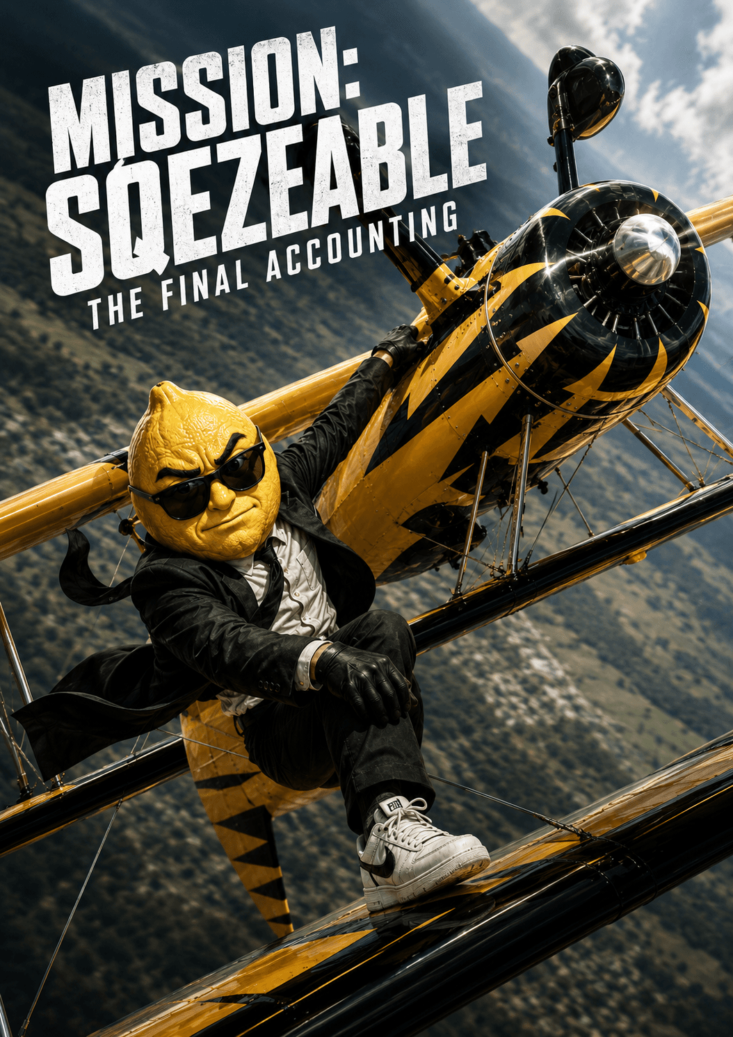 Mission: SQEZEable — The Final Accounting — SQEZE campaign poster